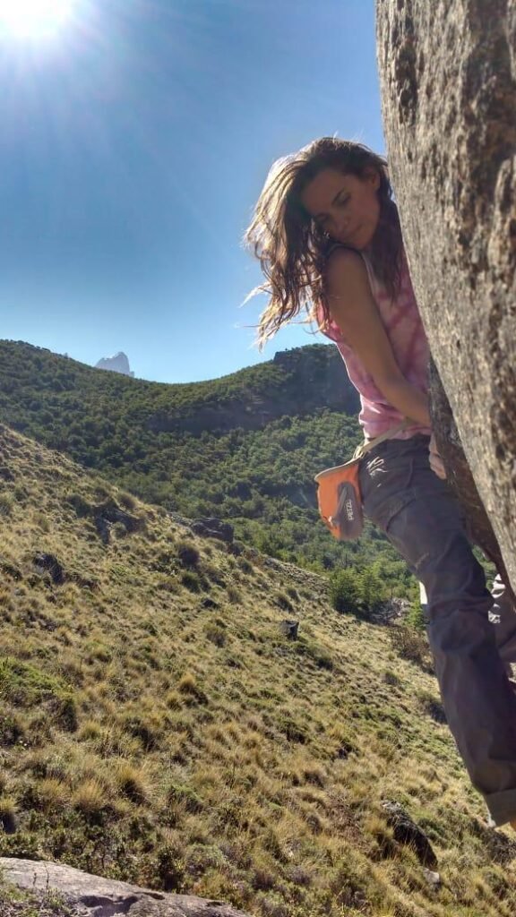 Milena Gomez in el chalten