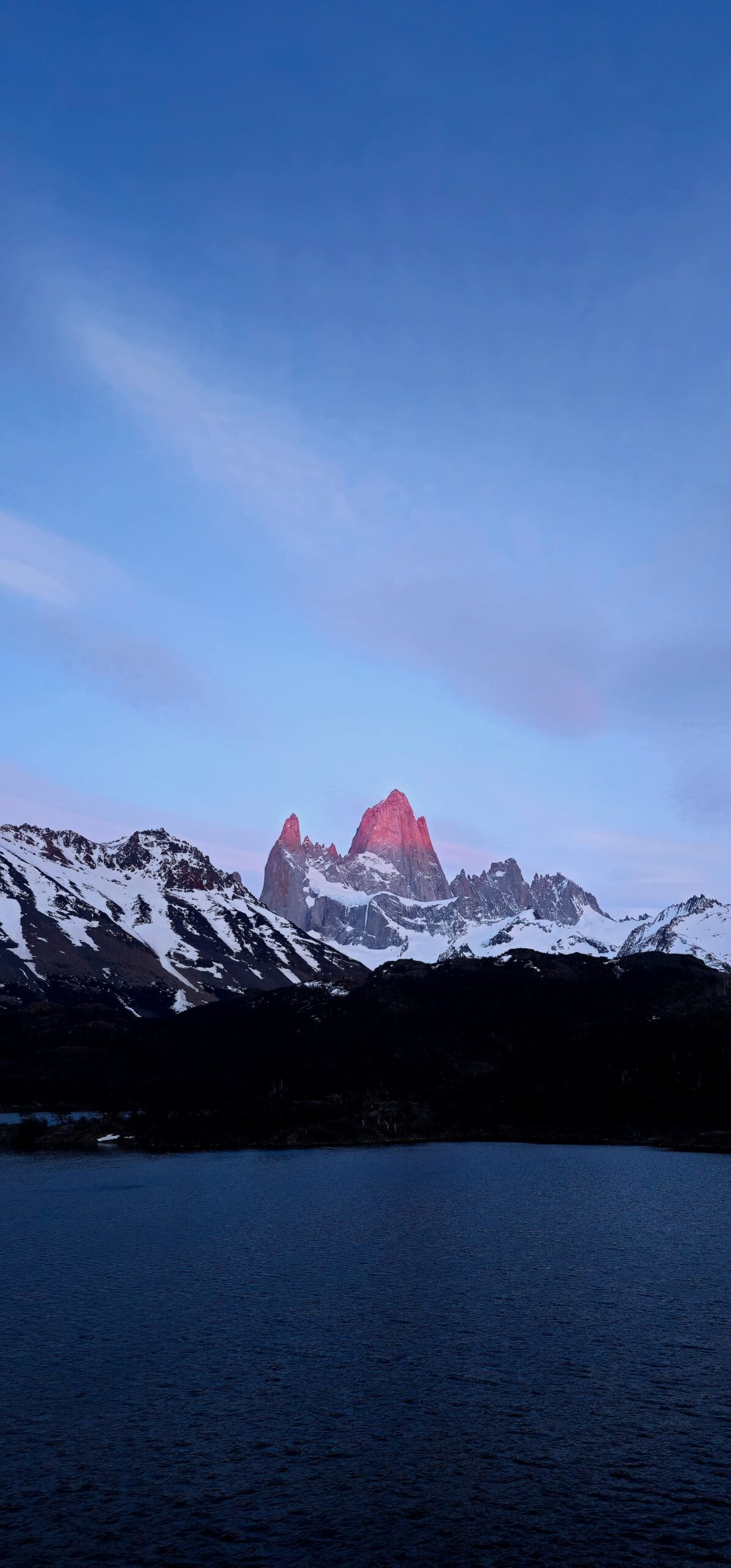 Laguna capri sunrise hike in Los Glaciares National Park