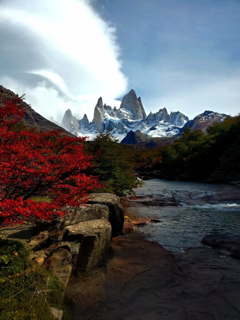 Fall in El Chalten Fitzroy