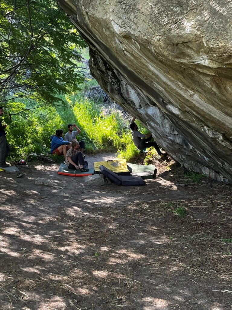 Bouldering in el chalten