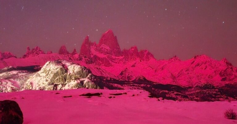 Aurora in el chalten 2024